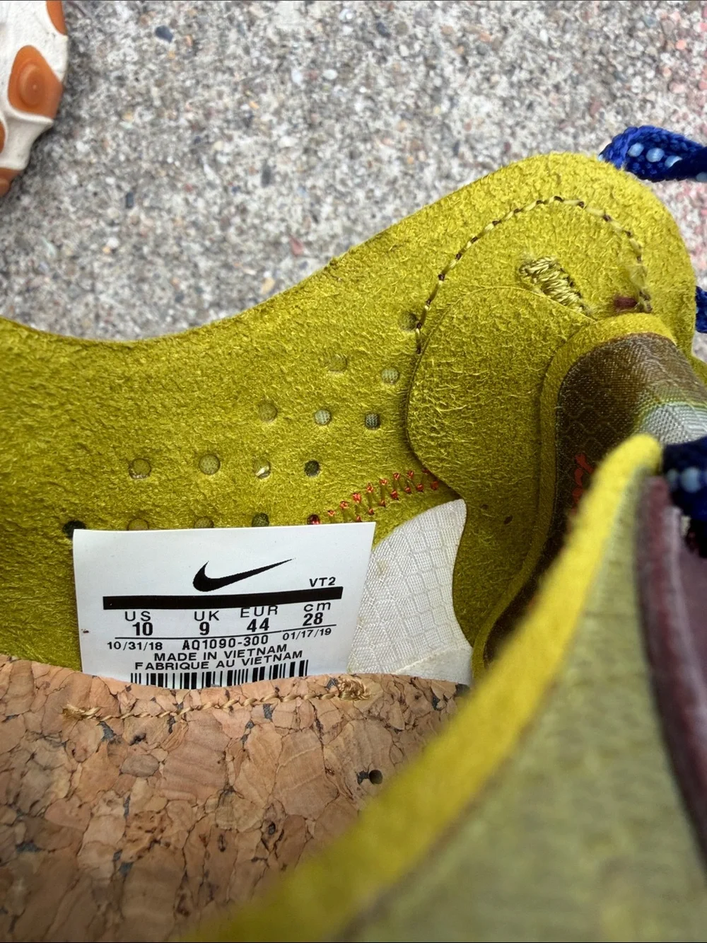 Nike Element React 87 Moss/Orange/Black 2019
